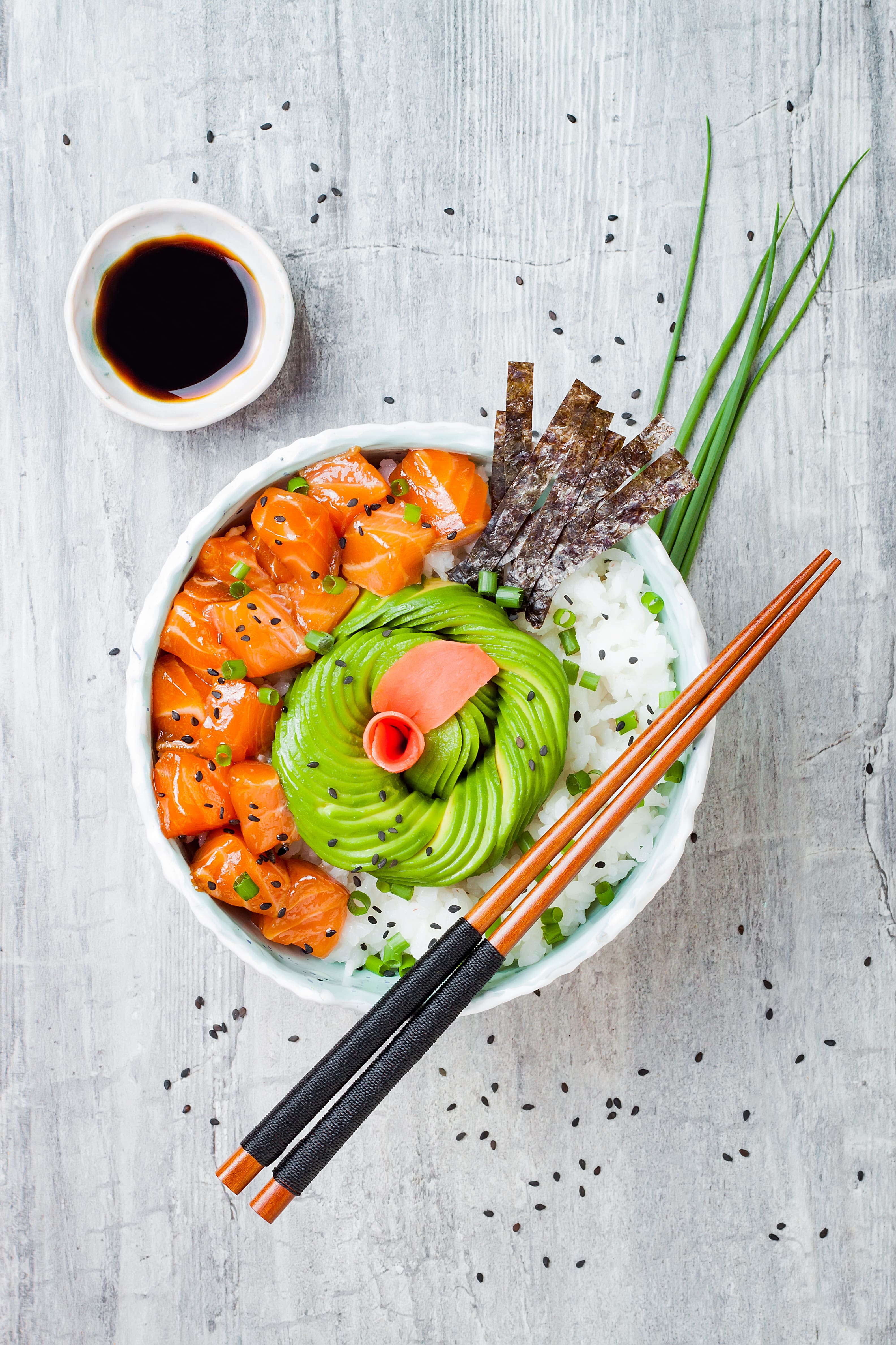 poke sushi instagram photo 4